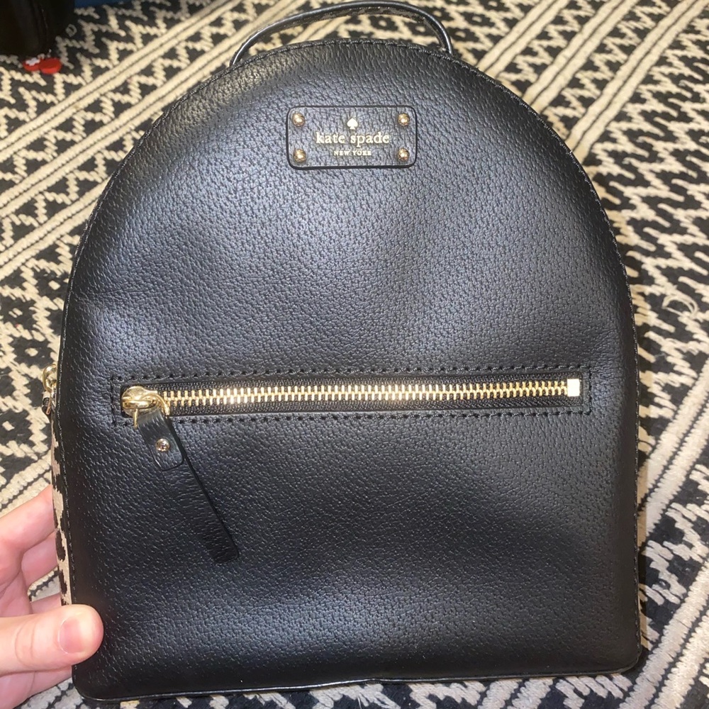 Kate Spade Leopard Backpack - Picture 2 of 8